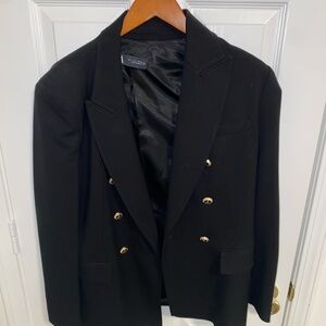 Zara Black Textured Fabric